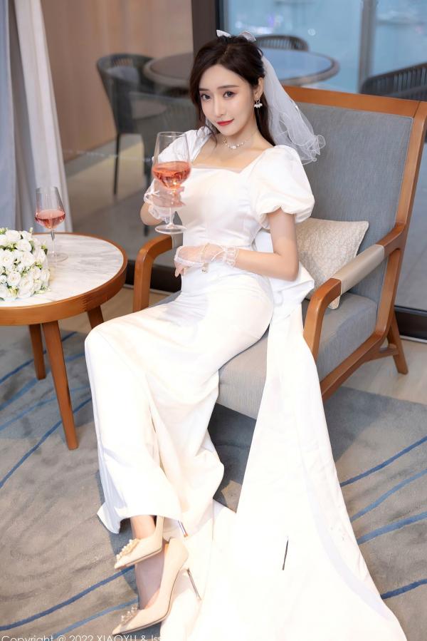 王馨瑶   XiaoYu语画界-733-王馨瑶-惠州旅拍白婚纱礼裙白色蕾丝内衣-2022.03.10 - 无圣光大尺度第16张图片