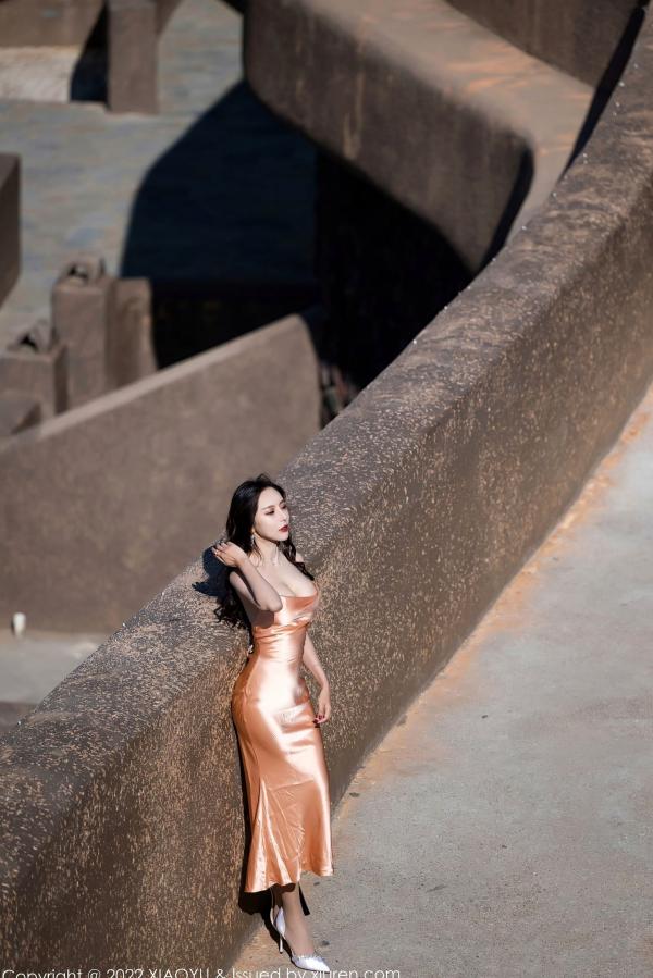 王馨瑶   XiaoYu语画界-691-王馨瑶Yanni-云南洱海泳池度假时尚写真，透视薄纱与丝滑吊带裙湿身诱惑，气质女神唯美摄影大片 - 无圣光大尺度第64张图片