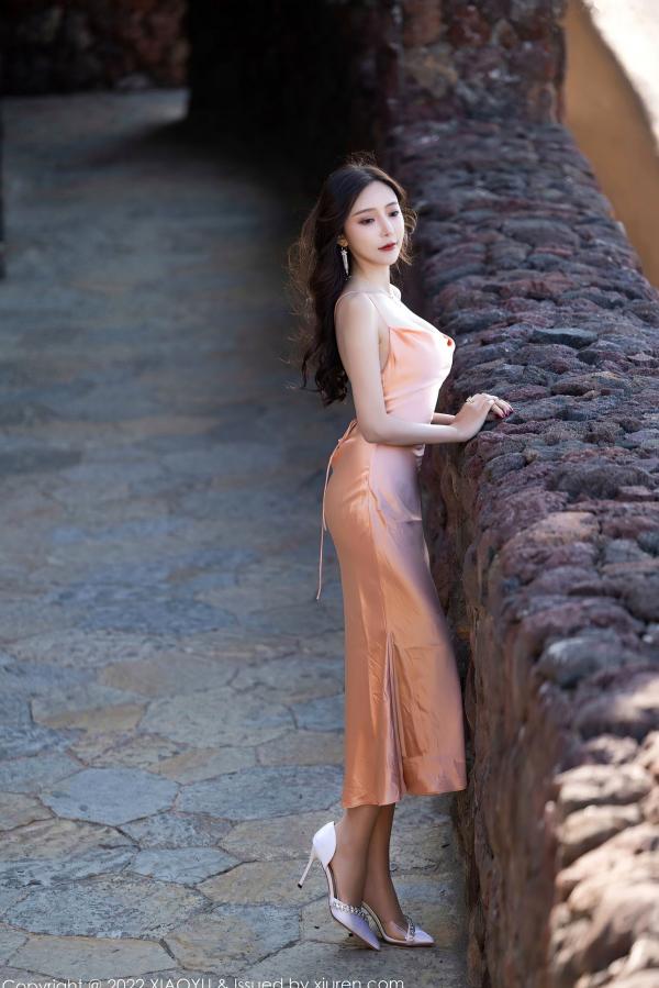 王馨瑶   XiaoYu语画界-691-王馨瑶Yanni-云南洱海泳池度假时尚写真，透视薄纱与丝滑吊带裙湿身诱惑，气质女神唯美摄影大片 - 无圣光大尺度第68张图片