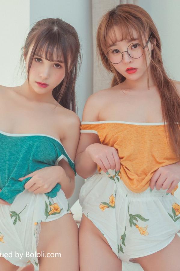 柳侑绮 七宝 柳侑绮&夏美酱- [BoLoli波萝社新刊]高清写真图 BOL.042 我和老板的日常第12张图片