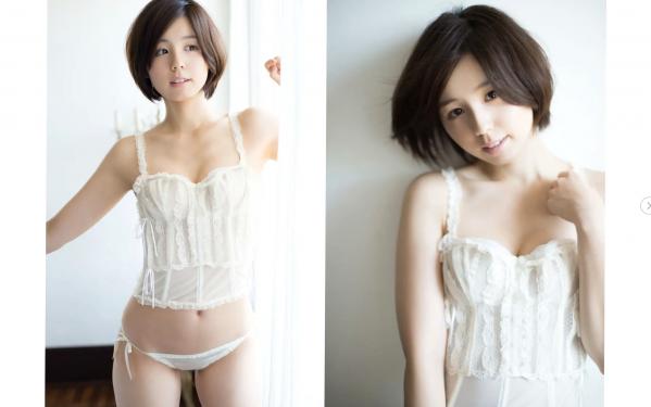 小池里奈   小池里奈 - 禁断の美体：清纯短发女神演绎红裙比基尼与运动连体衣性感写真合集第3张图片