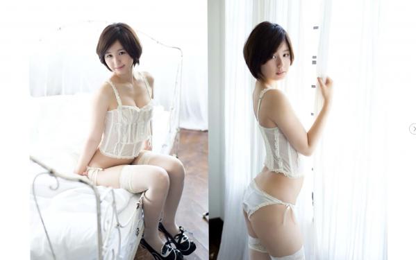 小池里奈   小池里奈 - 禁断の美体：清纯短发女神演绎红裙比基尼与运动连体衣性感写真合集第5张图片