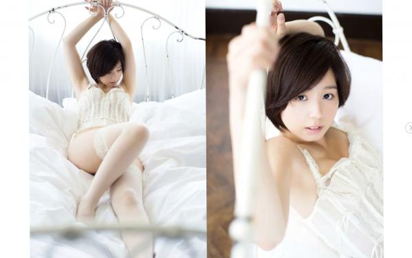 小池里奈   小池里奈 - 禁断の美体：清纯短发女神演绎红裙比基尼与运动连体衣性感写真合集第6张图片