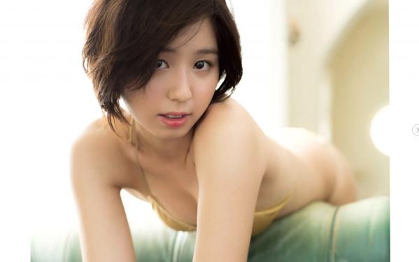小池里奈   小池里奈 - 禁断の美体：清纯短发女神演绎红裙比基尼与运动连体衣性感写真合集第40张图片