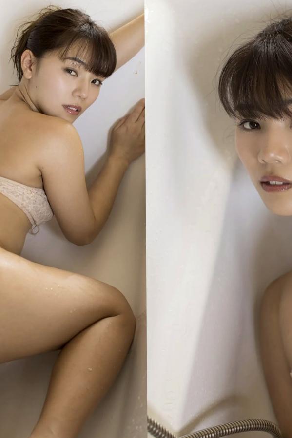 大川成美  大川成美性感私房写真：家居丝袜风情与浴室湿身诱惑美臀第32张图片