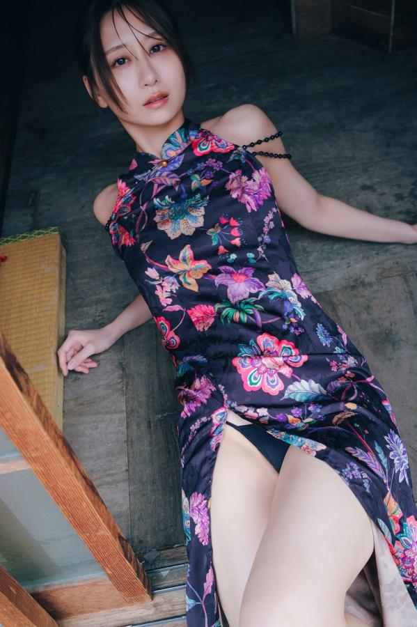古畑奈和 古畑奈和 古畑奈和 - 極天 [58P] 日系私房黑色蕾丝内衣性感诱惑写真第4张图片
