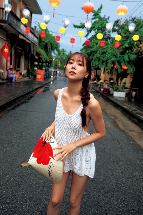 白間美瑠 白间美瑠 白間美瑠 - MERCI 户外泳池湿身黑色比基尼性感写真第79张图片