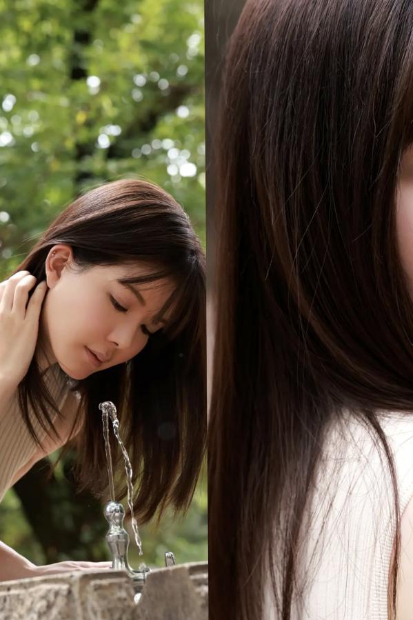 高宮まり 高宫茉莉 高宮まり《恋する胸的高まり》日系户外清新与优雅性感私房写真第5张图片