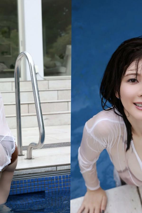 高宮まり 高宫茉莉 高宮まり《恋する胸的高まり》日系户外清新与优雅性感私房写真第34张图片