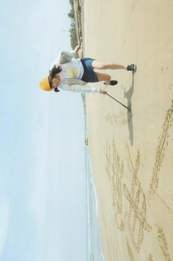 深川麻衣   PB写真集_深川麻衣《ずっと、そばにいたい》：海边户外清新自然写实，治愈系甜美女神风第116张图片