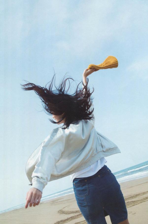 深川麻衣   PB写真集_深川麻衣《ずっと、そばにいたい》：海边户外清新自然写实，治愈系甜美女神风第120张图片