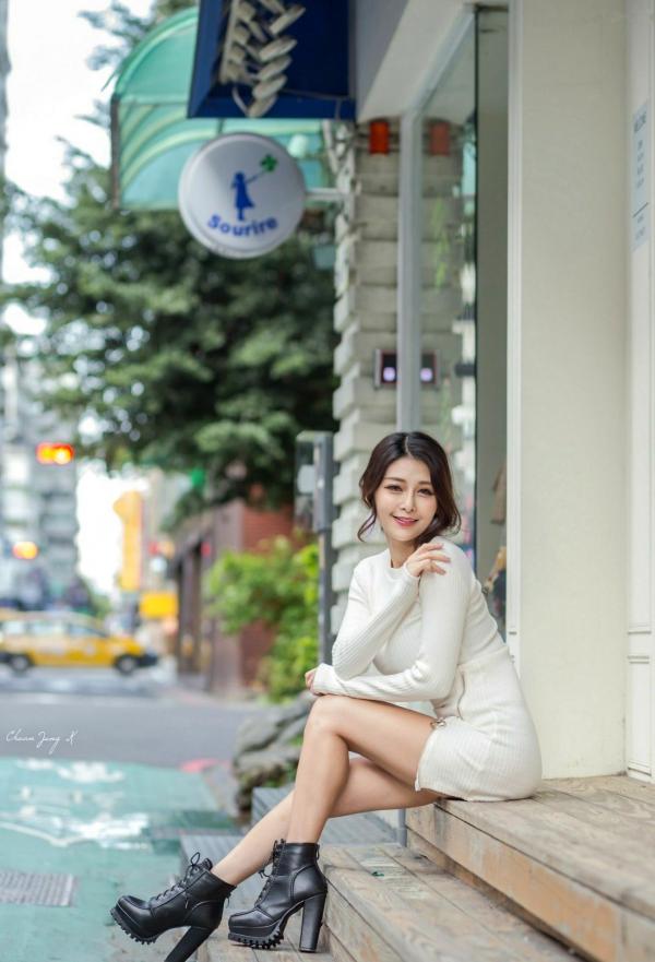 安希希 安希  台湾正妹安希希户外街拍：冬阳晨拍尽显傲人曲线与时尚气质，极致性感写真精选[31P]第7张图片