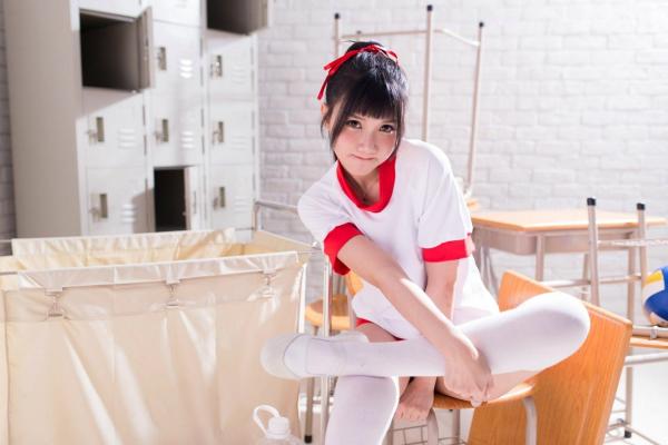 喬喬兒 乔乔儿  台湾模特乔乔儿：孙尚香COSPLAY写真全集，古风战甲与黑丝长腿的碰撞第15张图片