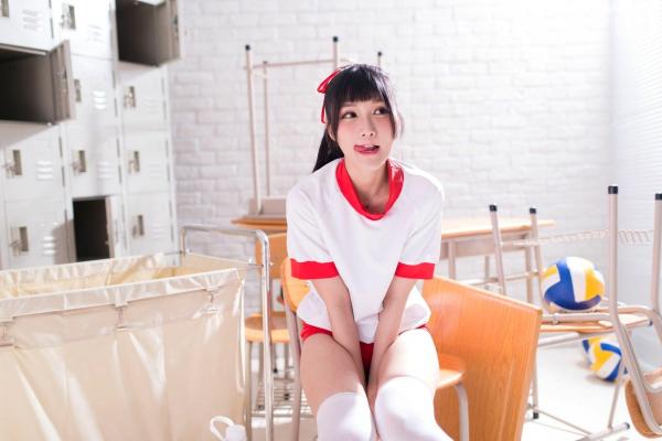 喬喬兒 乔乔儿  台湾模特乔乔儿：孙尚香COSPLAY写真全集，古风战甲与黑丝长腿的碰撞第16张图片