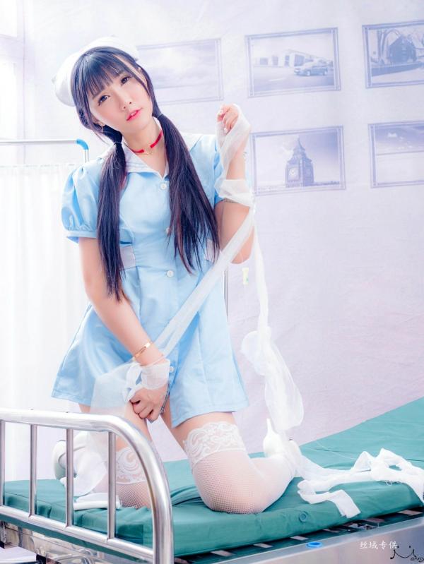 喬喬兒 乔乔儿  台湾正妹喬喬兒《粉蓝護士風》医院场景私房写真集 - 制服诱惑系列第24张图片