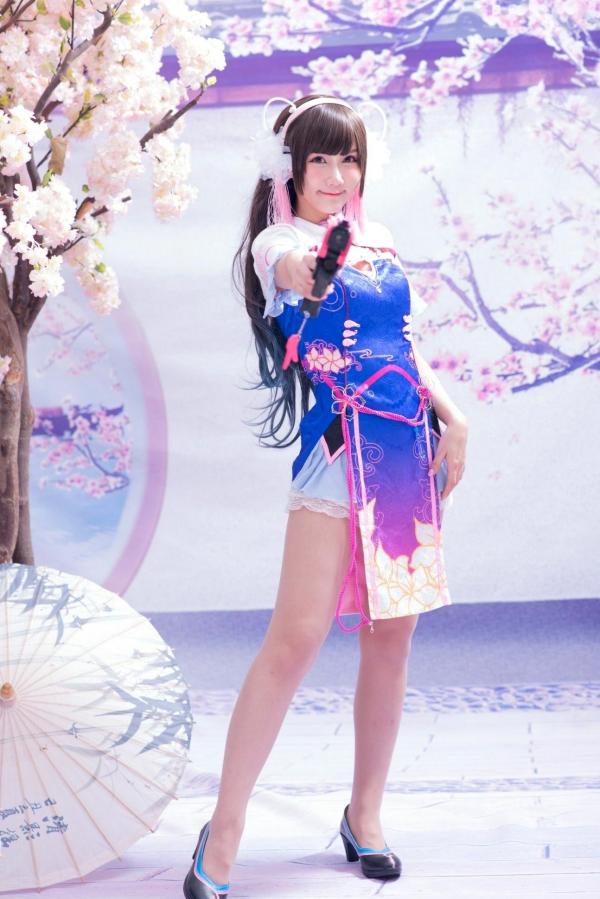喬喬兒 乔乔儿  台湾正妹乔乔儿写真《琴棚电玩少女DVA》：角色扮演游戏风格与慵懒居家私房照合集第12张图片