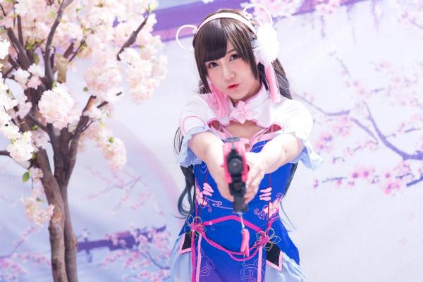 喬喬兒 乔乔儿  台湾正妹乔乔儿写真《琴棚电玩少女DVA》：角色扮演游戏风格与慵懒居家私房照合集第17张图片