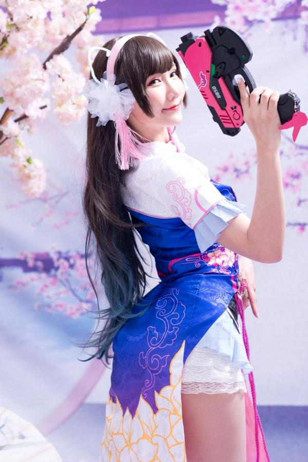 喬喬兒 乔乔儿  台湾正妹乔乔儿写真《琴棚电玩少女DVA》：角色扮演游戏风格与慵懒居家私房照合集第19张图片