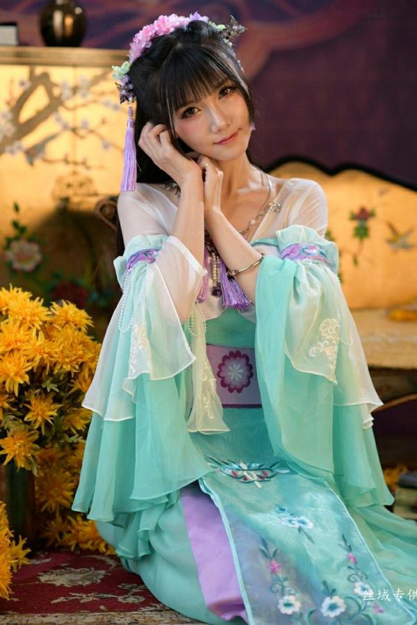 喬喬兒 乔乔儿  台湾正妹乔乔儿唯美写真，古风韵味与日系元气校服少女，带你重温校园初恋般的青春悸动第3张图片
