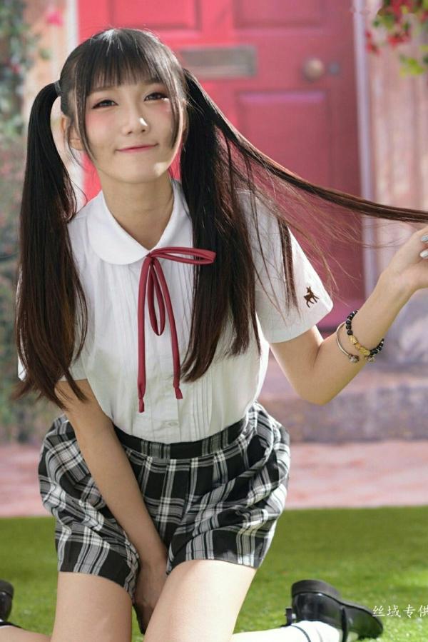 喬喬兒 乔乔儿  台湾正妹乔乔儿唯美写真，古风韵味与日系元气校服少女，带你重温校园初恋般的青春悸动第31张图片