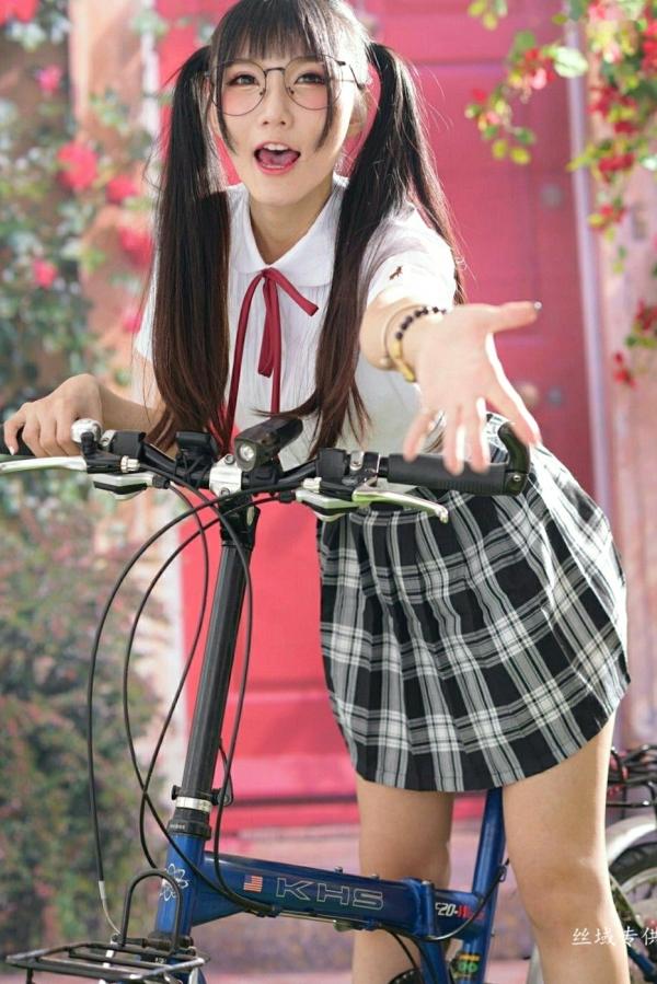 喬喬兒 乔乔儿  台湾正妹乔乔儿唯美写真，古风韵味与日系元气校服少女，带你重温校园初恋般的青春悸动第35张图片