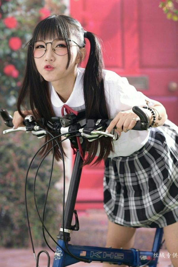 喬喬兒 乔乔儿  台湾正妹乔乔儿唯美写真，古风韵味与日系元气校服少女，带你重温校园初恋般的青春悸动第36张图片