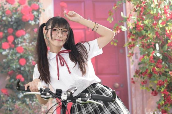 喬喬兒 乔乔儿  台湾正妹乔乔儿唯美写真，古风韵味与日系元气校服少女，带你重温校园初恋般的青春悸动第40张图片