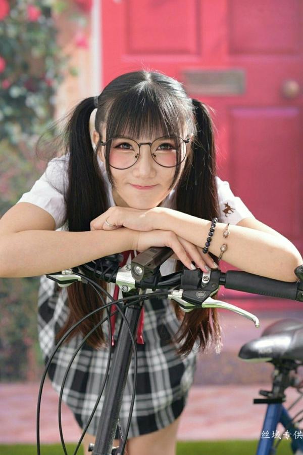 喬喬兒 乔乔儿  台湾正妹乔乔儿唯美写真，古风韵味与日系元气校服少女，带你重温校园初恋般的青春悸动第46张图片
