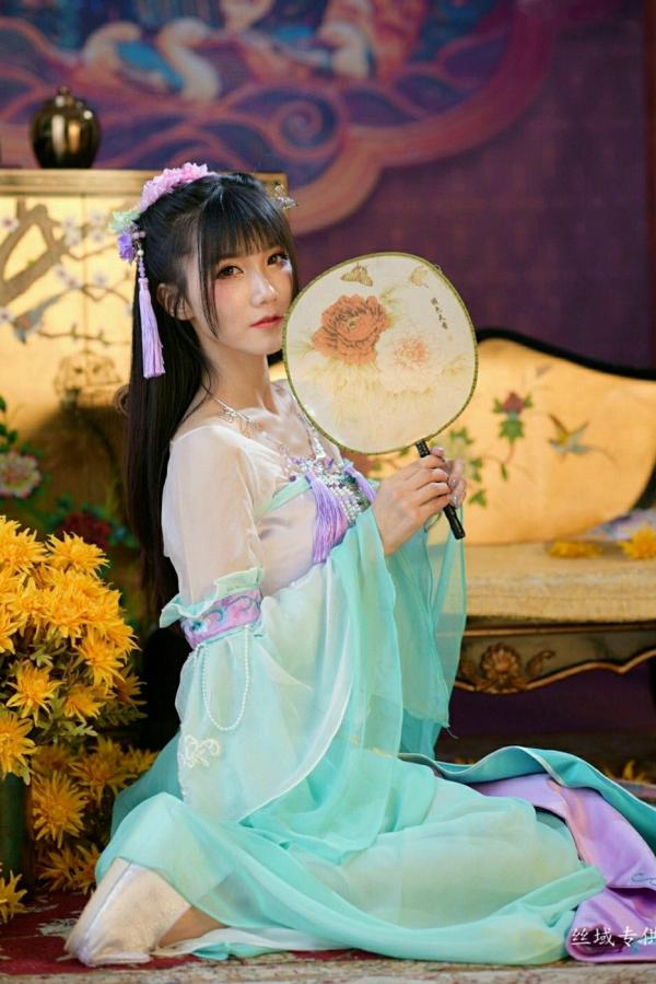 喬喬兒 乔乔儿  台湾正妹乔乔儿唯美写真，古风韵味与日系元气校服少女，带你重温校园初恋般的青春悸动第55张图片