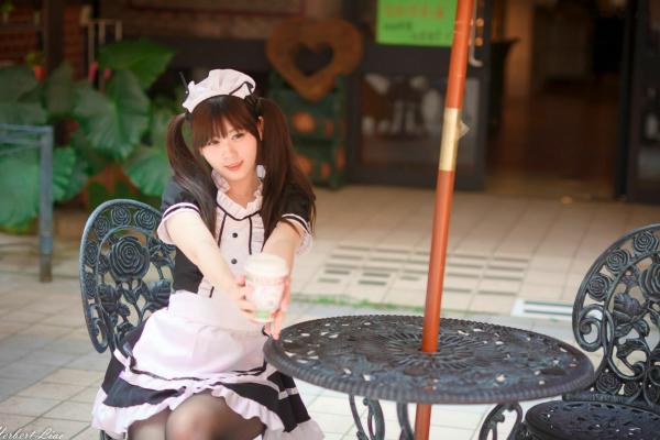 ベッキー   台湾正妹Becky中央大学户外写真，清纯校服与甜美女仆装角色扮演 [92P]第38张图片