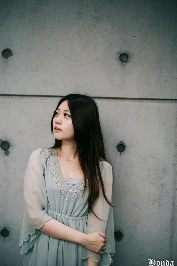 ベッキー   台湾美女Becky楼道职场写真，碎花OL衬衫搭配黑丝短裙，干练性感诱惑系列第31张图片