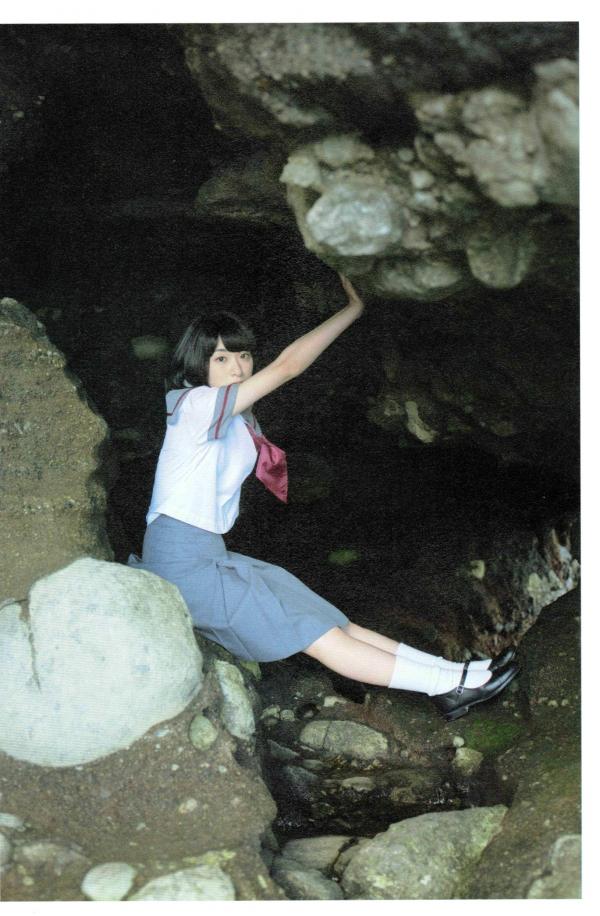 生駒里奈 生驹里奈  生驹里奈《君の足跡》写真精选：海边校园清纯校服主题，元气少女治愈系影像第47张图片