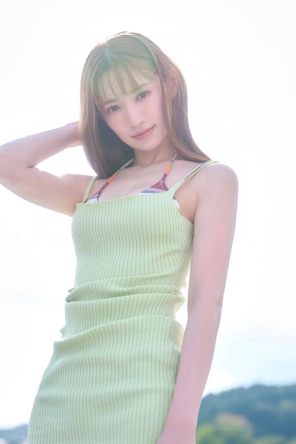 中田花奈   中田花奈《花ほころぶ》海边比基尼与温泉湿身清纯性感写真第4张图片