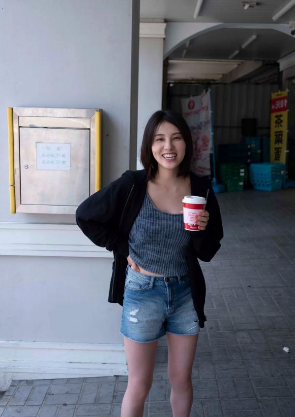 相楽伊織 相乐伊织  相楽伊織 - RE浮泳夢 - FEM All Another Edition - 清新短发泳装写真，海边花丛浪漫柔情，撩人气质迷人曲线，性感私房大片第16张图片