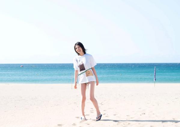 相楽伊織 相乐伊织  相楽伊織 - RE浮泳夢 - FEM All Another Edition - 清新短发泳装写真，海边花丛浪漫柔情，撩人气质迷人曲线，性感私房大片第40张图片
