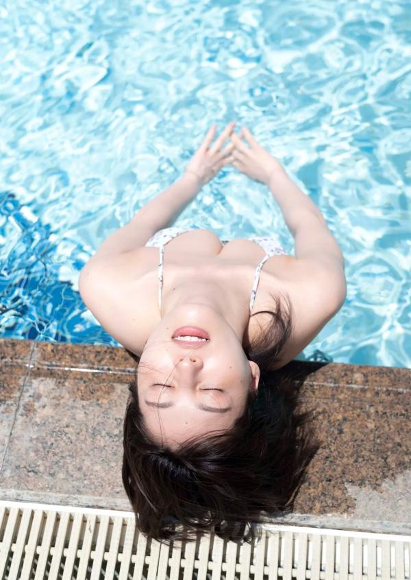 相楽伊織 相乐伊织  相楽伊織 - RE浮泳夢 - FEM All Another Edition - 清新短发泳装写真，海边花丛浪漫柔情，撩人气质迷人曲线，性感私房大片第87张图片