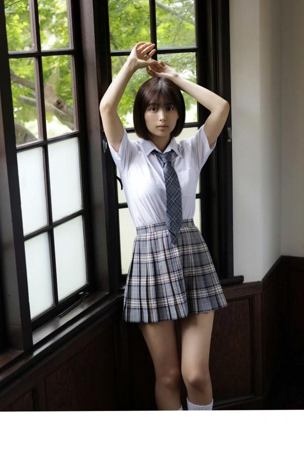 北野瑠華 北野瑠华 北野瑠華 - ESCAPE ENTAME 36℃ 日系清纯校服与性感内衣私房写真第9张图片