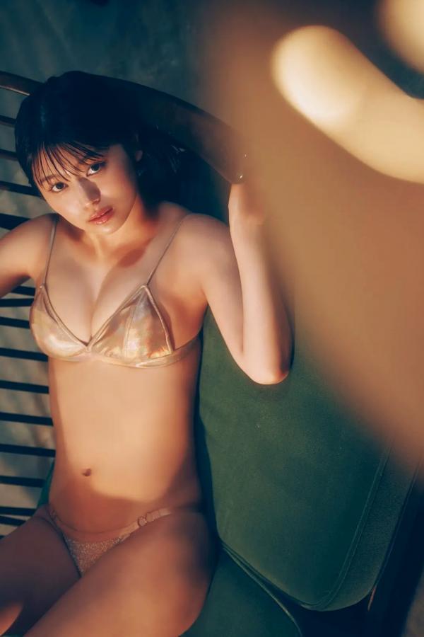 北野瑠華 北野瑠华 《北野瑠華 - Shape of My Heart》复古内衣美腿与机车野性性感写真第52张图片