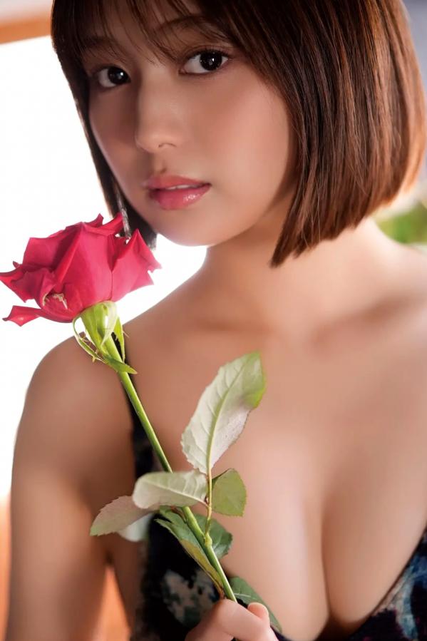 北野瑠華 北野瑠华 北野瑠華 - 甘い華 日系室内性感比基尼私房写真 玫瑰诱惑极致尤物第70张图片