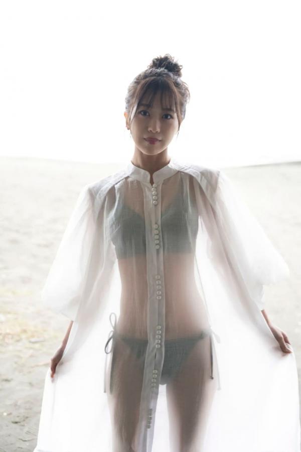 篠崎彩奈 筱崎彩奈 篠崎彩奈 - 濡れ肌をあたためて：日本清纯女神室内性感内衣与户外湿身私房写真第12张图片