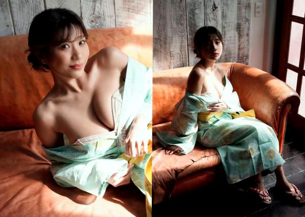 葉月あや 叶月彩  Exciting Girls 葉月あや高清写真集 Vol.1：性感紧身蓝裙与大胆白色蕾丝连体衣，尽显极致诱惑曲线与御姐魅力第35张图片