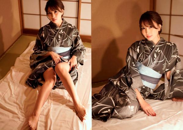 森咲智美   Exciting Girls 森咲智美数码写真集vol.1：诱惑红色吊带装与紫色比基尼，酒吧唯美性感写真，极致身材令人窒息第44张图片