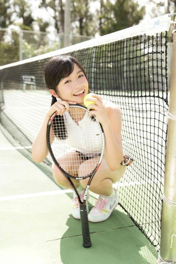 渡辺晴香 百川晴香  PB写真集_百川晴香《ももはると！ナイショのバカンス》清新甜美网球运动风少女写真第44张图片