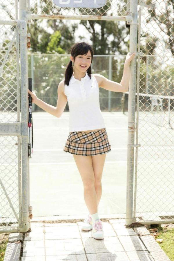 渡辺晴香 百川晴香  PB写真集_百川晴香《ももはると！ナイショのバカンス》清新甜美网球运动风少女写真第48张图片