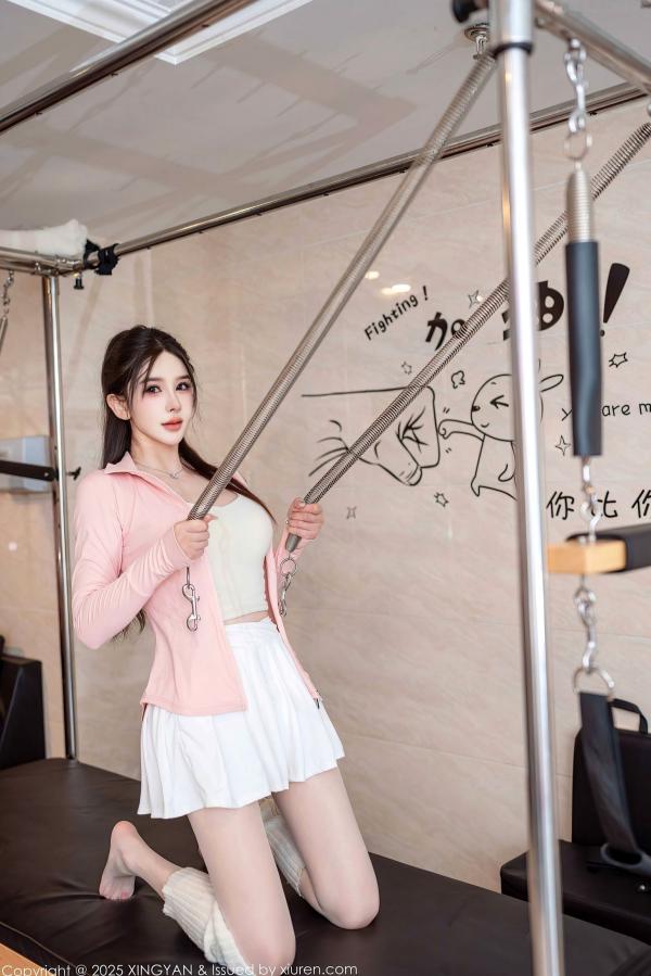 李丽莎   XingYan星颜社-408-李丽莎-模特合集-姐妹花健身房场景激情-2025.09.30 - 无圣光大尺度第8张图片