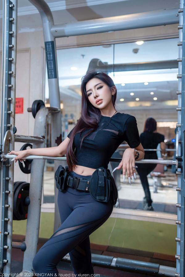 李丽莎   XingYan星颜社-408-李丽莎-模特合集-姐妹花健身房场景激情-2025.09.30 - 无圣光大尺度第33张图片