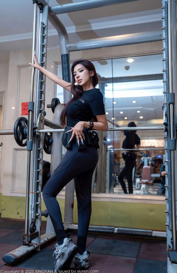 李丽莎   XingYan星颜社-408-李丽莎-模特合集-姐妹花健身房场景激情-2025.09.30 - 无圣光大尺度第35张图片