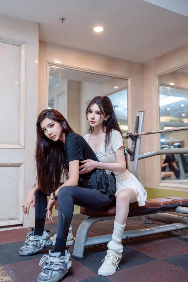 李丽莎   XR-Uncensored-李丽莎-健身房诱惑私拍-XingYan星颜社-白色短裙显身材-极致御姐互动-无圣光大尺度第37张图片