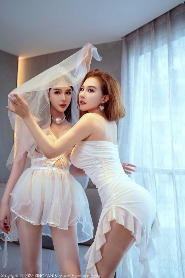 李丽莎   XingYan星颜社388期：李丽莎白色婚纱主题，精致蕾丝内衣演绎极致纯欲诱惑，无圣光大尺度私房写真集锦，展现成熟女性柔美魅力第25张图片