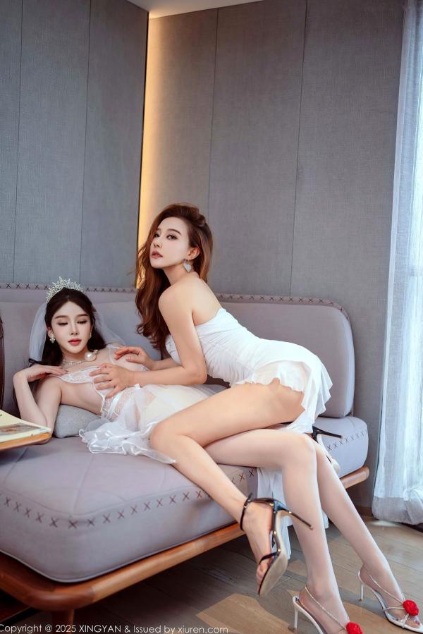 李丽莎   XingYan星颜社388期：李丽莎白色婚纱主题，精致蕾丝内衣演绎极致纯欲诱惑，无圣光大尺度私房写真集锦，展现成熟女性柔美魅力第43张图片